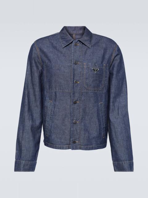 Prada Cotton and linen overshirt