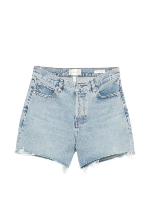 FRAME The Everyday frayed shorts