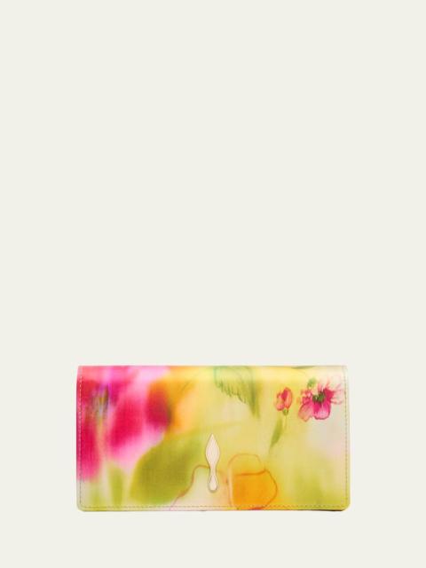 Christian Louboutin Bettina Clutch Bag in Floral Satin