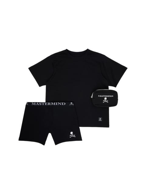 MASTERMIND WORLD Black MW T-shirt & Boxers Set