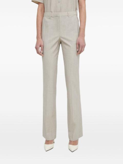 Theory belted-loop trousers