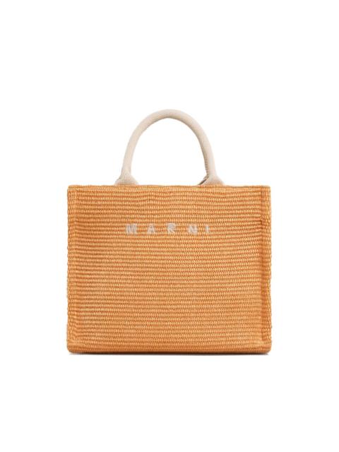 Marni small raffia tote bag