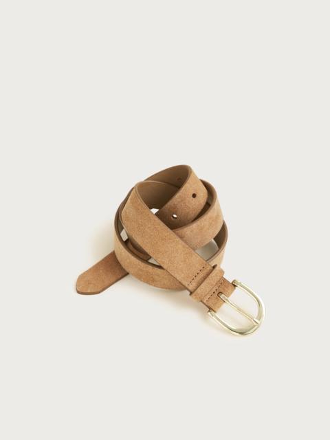 J.CREW Classic belt in suede