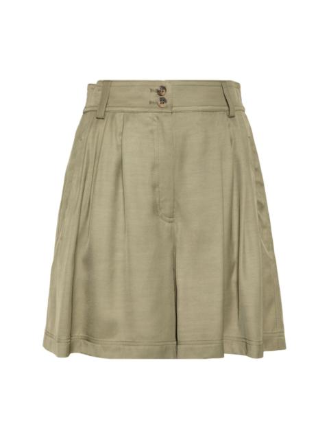 Golden Goose pleated twill shorts