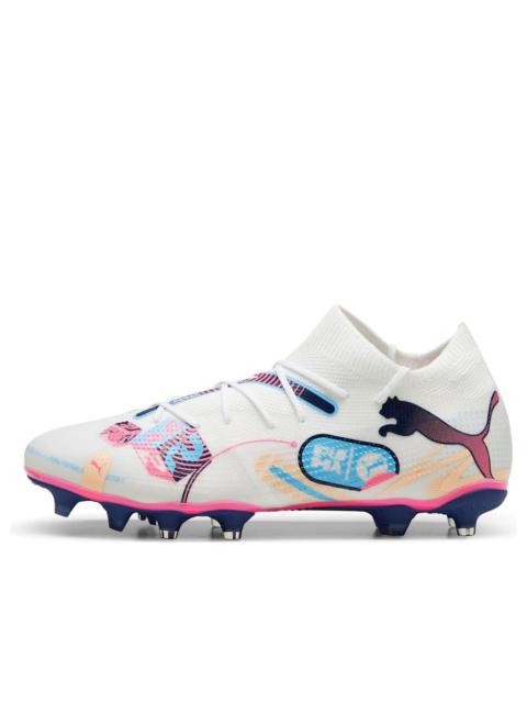 PUMA PUMA 미래 7 일치 볼륨 UP FG / AG '화이트 블루 핑크'108074-01