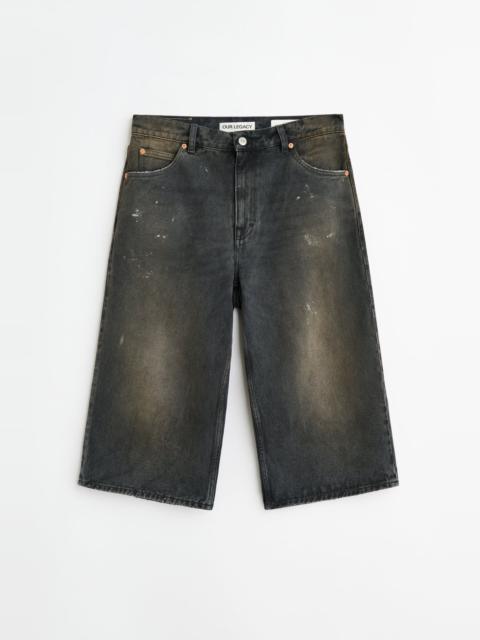 Our Legacy Capri Cut Nebula Wash Denim