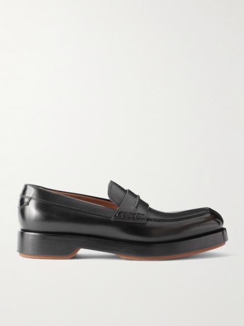 ZEGNA Udine Leather Penny Loafers