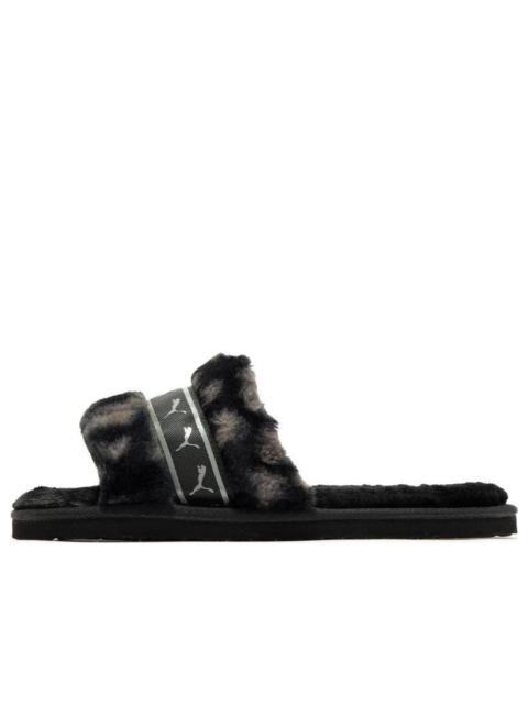 PUMA (WMNS) PUMA Fluff Remix Animal BX 'Black Grey' 390970-02