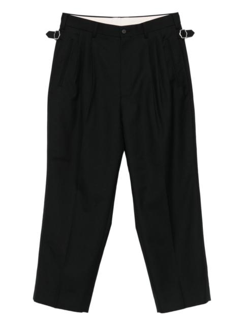 Comme des Garçons Homme pleated-pocket trousers