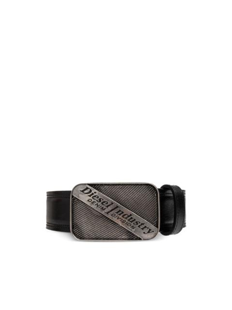 Diesel Logo B-Industry leather belt