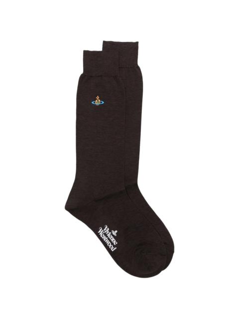 Vivienne Westwood Vivienne Westwood Orb-embroidery Socks