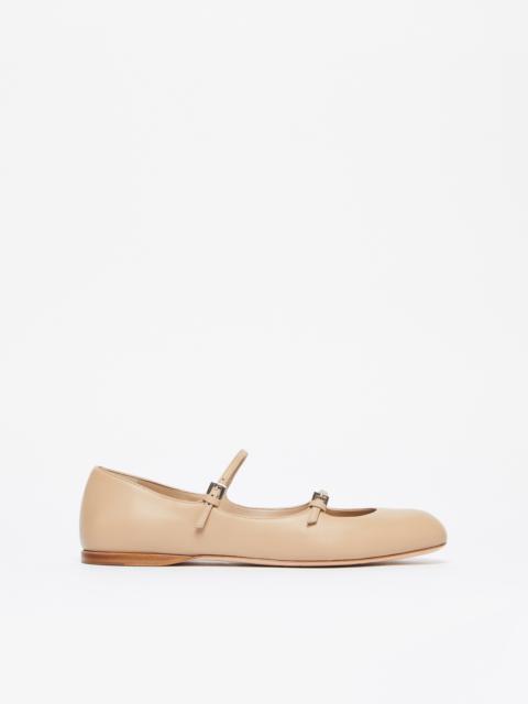 Max Mara CIRCUS Nappa leather ballet flats