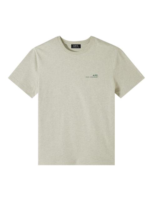 【送料&関税込】A.P.C. Lewis T-shirt Off-White Lewis T-Shirt by A.P.C. on Sale
