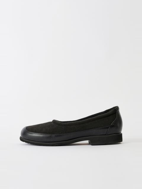 Our Legacy Bohemian Slipper Deep Black Leather