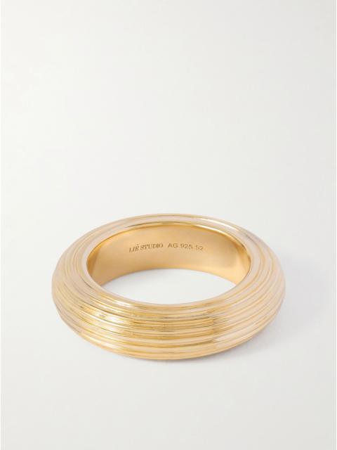 LIÉ STUDIO The Amelia gold-plated silver ring Gold