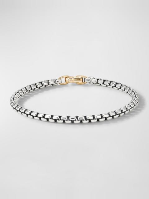 DAVID YURMAN DY Bel Aire Bracelet in Silver and 14k Gold, 4mm