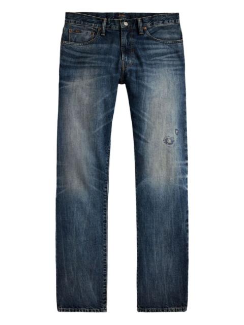 Polo Ralph Lauren repaired-detail cotton jeans