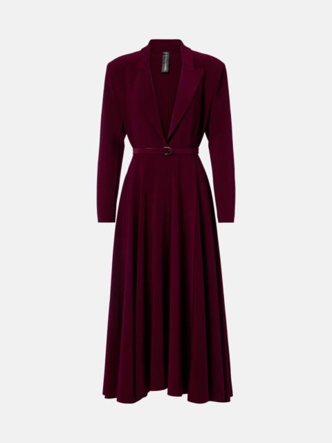 NORMA KAMALI Belted midi dress