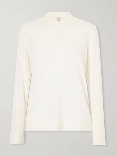 TOTEME Wool And Silk-blend Sweater