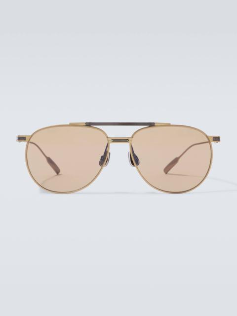 Brunello Cucinelli Aviator sunglasses