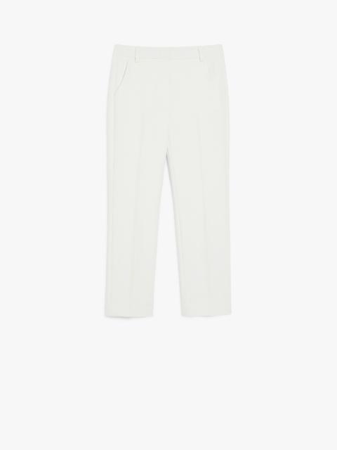 WEEKEND Max Mara RANA Double viscose canvas trousers