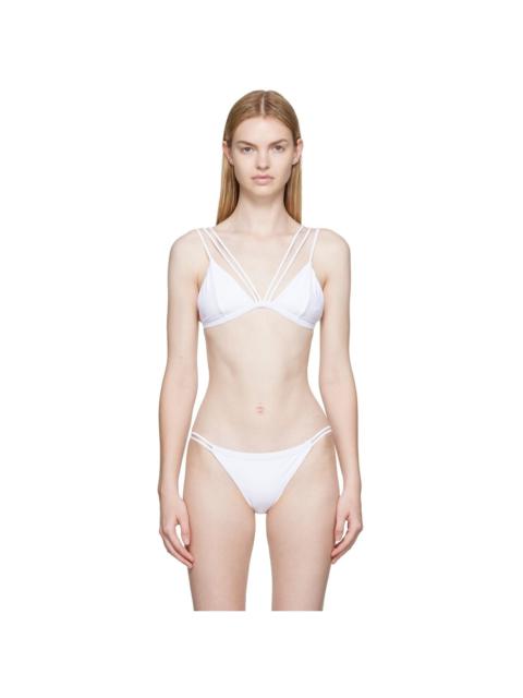 Agent Provocateur White Marina Bikini