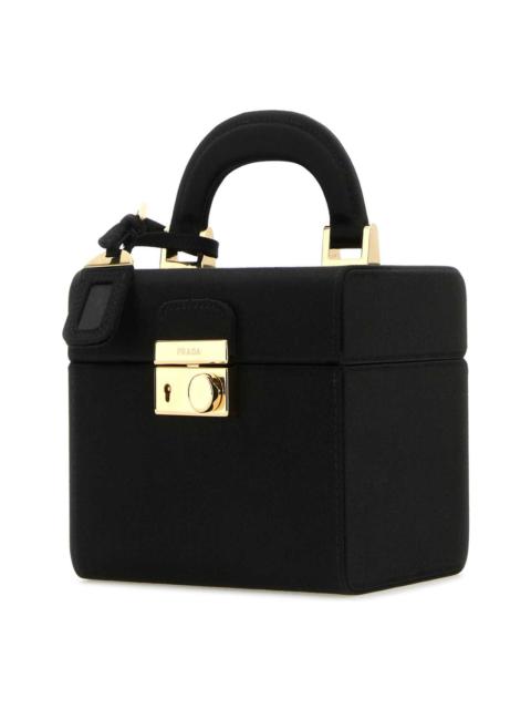 Prada Black Satin Jewel Case