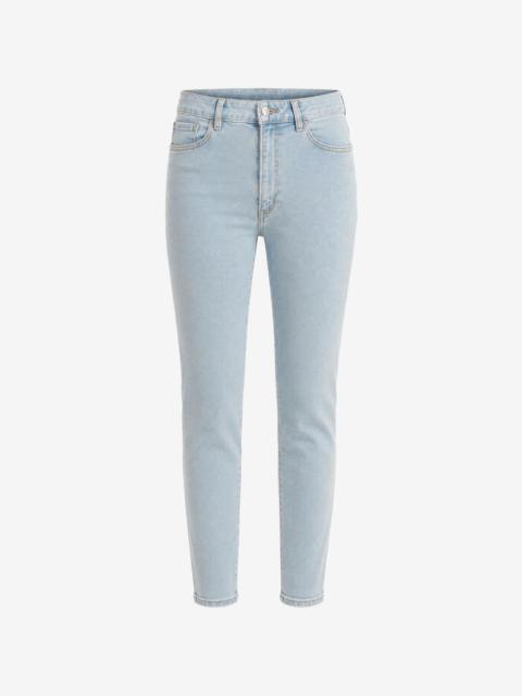 HUGO skinny-fit jeans in aqua stretch denim
