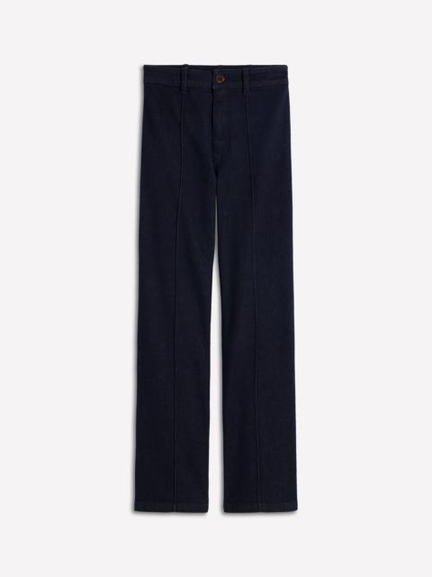BODEN Pintuck Column Leg Jeans-Indigo Rinse