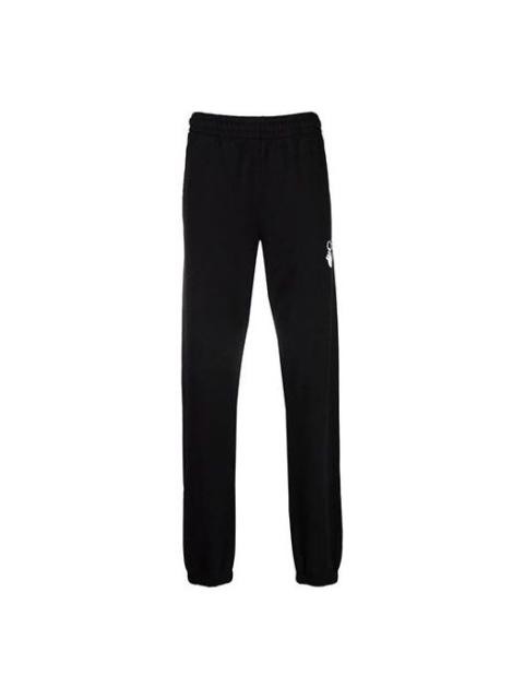 Off-White Men's Off-White FW21 Cotton Arrow Printing Sports Pants/Trousers/Joggers Loose Fit Black OMCH029F21F