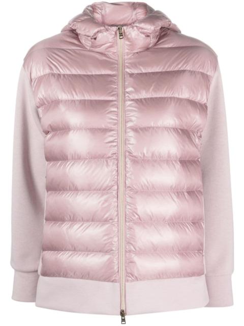 Herno padded-panels hooded jacket