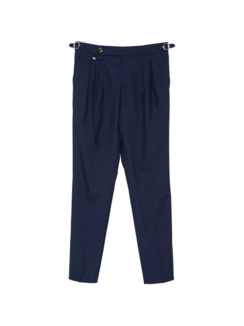 Brunello Cucinelli pleated buckle trousers