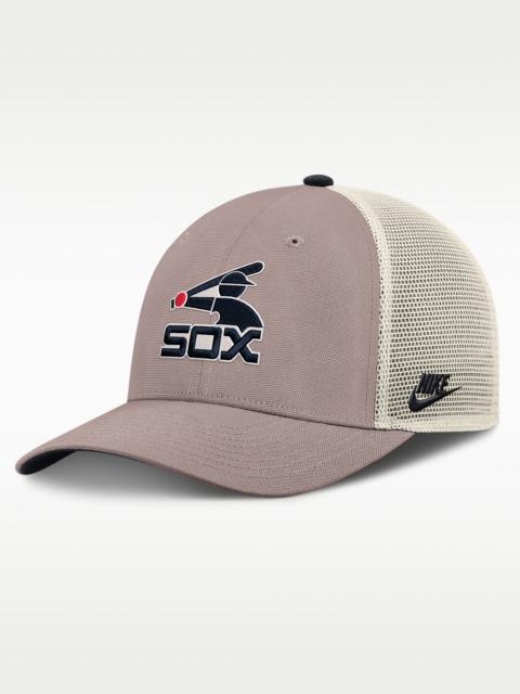 Nike Chicago White Sox Cooperstown Rise Men's Nike MLB Adjustable Trucker Hat