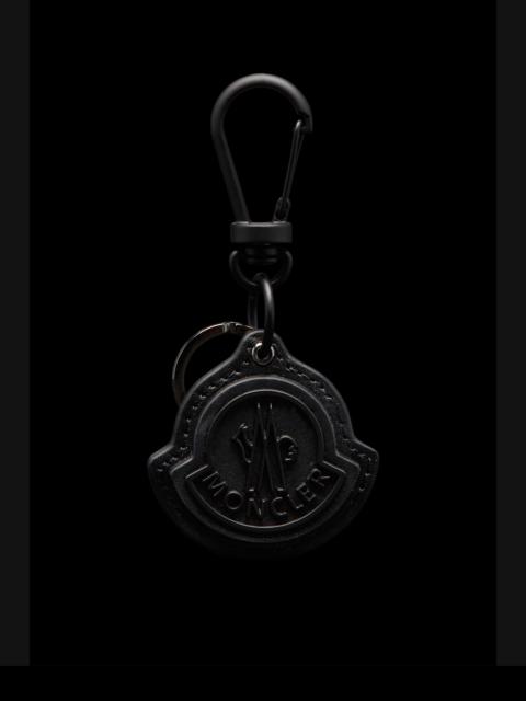 Moncler Logo Leather Key Ring