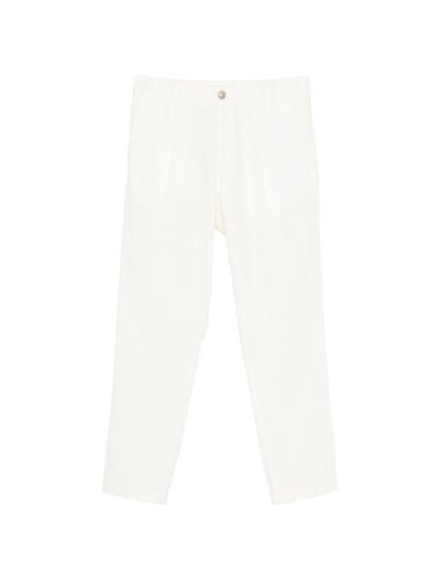 Herno button straight trousers