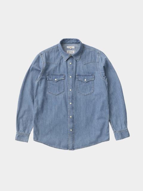 Nudie Jeans George Another Kind Of Blue Denim Shirt