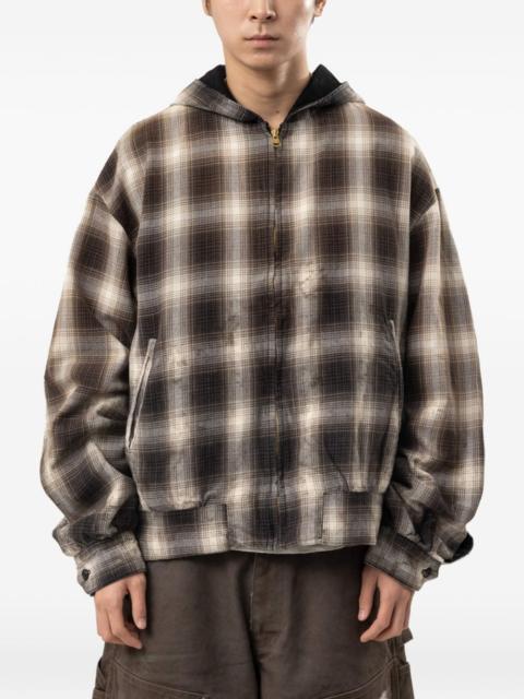 KAMIYA OG Check Sun Faded jacket