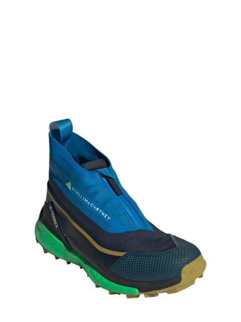 adidas by Stella McCartney Terrex Free RAIN.RDY Hiking Shoe in Legend Ink/Blue/Olive at Nordstrom