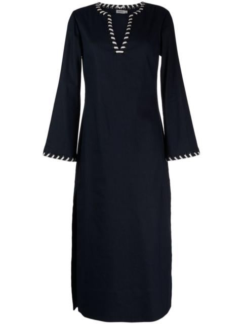 SIMKHAI Dalta eyelet-detail midi dress