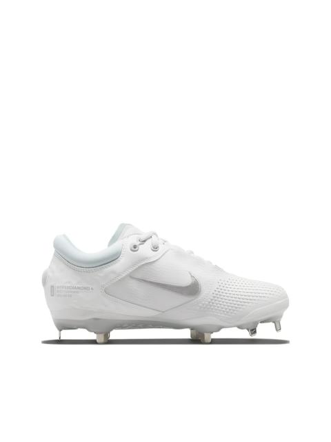 Nike Hyperdiamond 4 Elite "White Pure Platinum" cleats