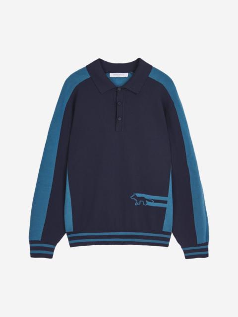 Maison Kitsuné FLASH FOX POLO JUMPER