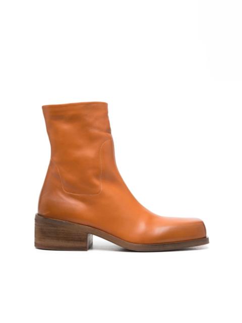 Marsèll zip-up 50mm leather boots