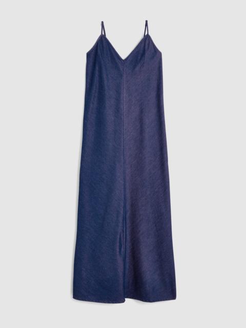 Madewell Airy Denim Maxi Slip Dress