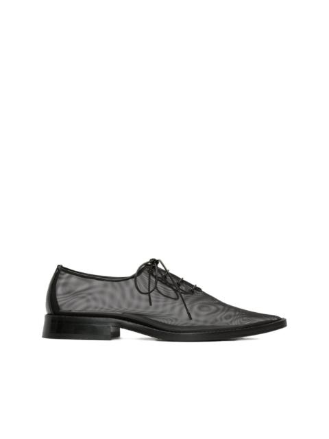 Victoria Beckham mesh lace-up oxfords