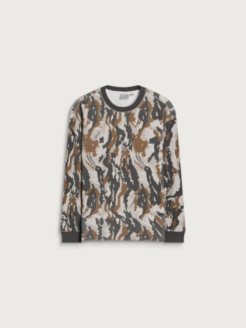 GRAMICCI Gramicci Waffle Crew Long Sleeve Top