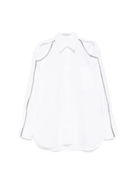 Stella McCartney falabella chain detail shirt