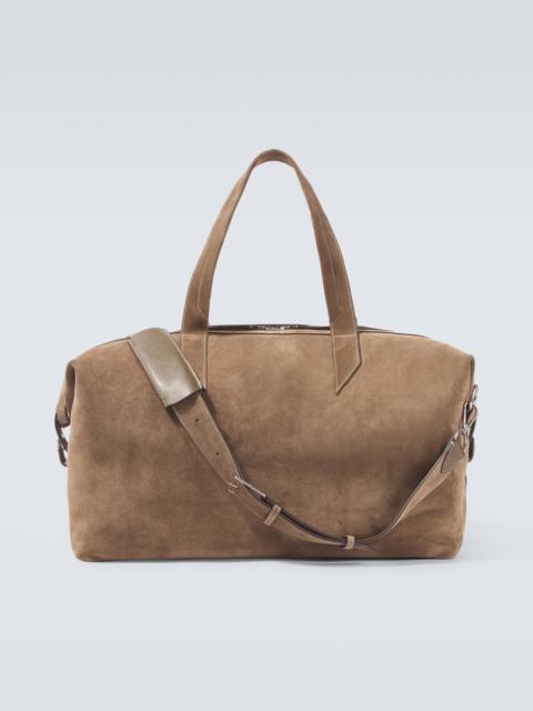 MÉTIER Nomad suede duffel bag