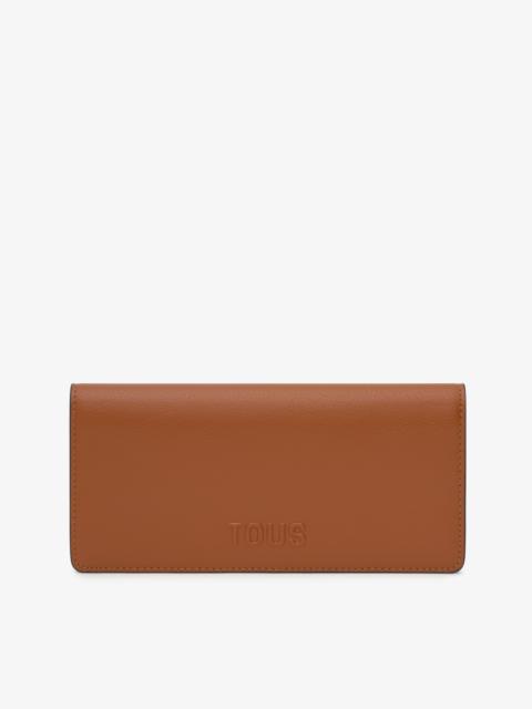 TOUS Large camel-colored Wallet TOUS Kaos Icon