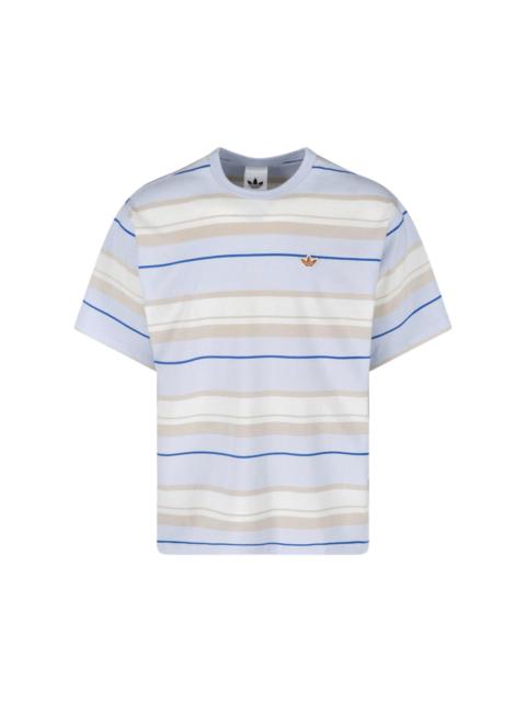 adidas STRIPED T-SHIRT