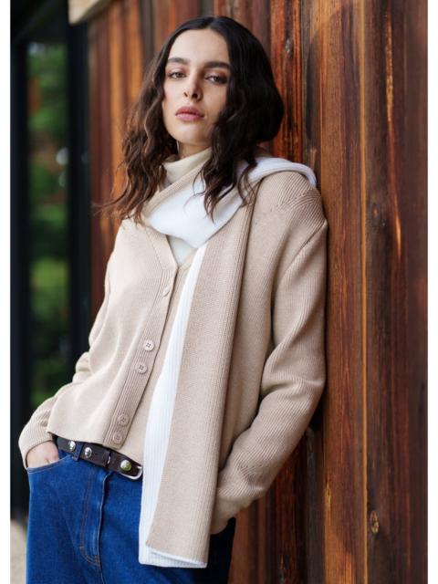 SAINT JAMES AOSTE V-Neck Cardigan